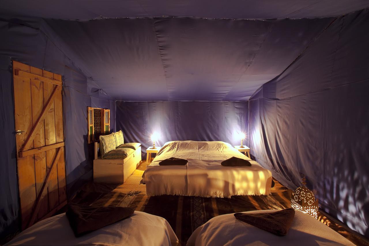 Bivouac La Dune Blanche M'Hamid Esterno foto