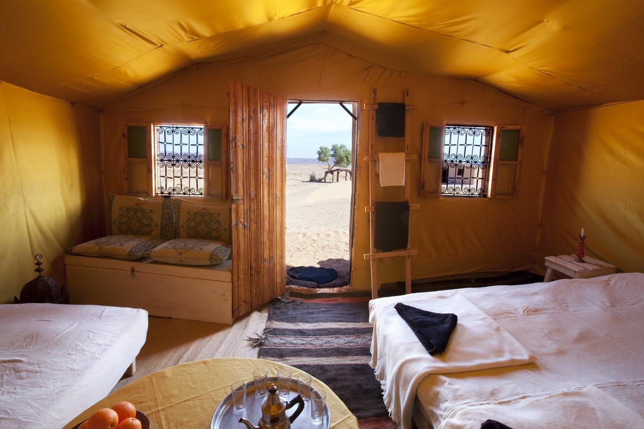 Bivouac La Dune Blanche M'Hamid Esterno foto